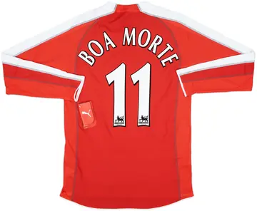 2005-06 Fulham Away L/S Shirt Boa Morte #11 (M)