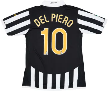 2006-07 Juventus Player Issue Home Shirt Del Piero #10 (L)