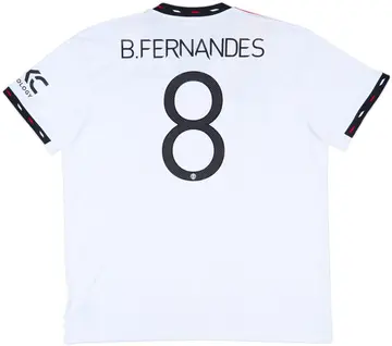 2022-23 Manchester United Away Shirt B.Fernandes #8 - 10/10 - (XXL)