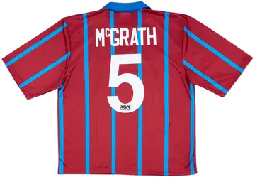 1993-95 Aston Villa Home Shirt McGrath #5 - 10/10 - (XL)