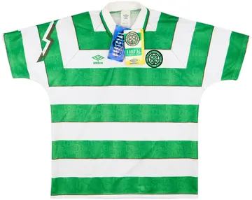 1991-92 Celtic Home Shirt (XL)