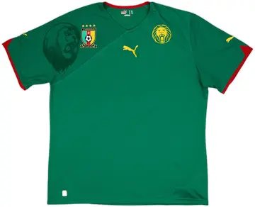 2010-11 Cameroon Home Shirt - 10/10 - (XL)
