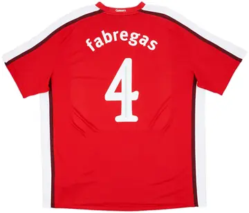 2008-10 Arsenal Home Shirt Fabregas #4 - 10/10 - (XXL)