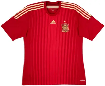 2013-15 Spain Home Shirt - 10/10 - (L)