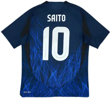 2024 Japan Olympics Y-3 Authentic Home Shirt Saito #10 (XL)