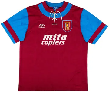 1992-93 Aston Villa Home Shirt - 10/10 - (XL)