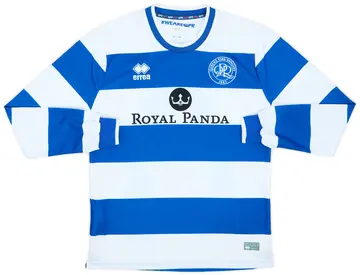 2017-18 QPR Home L/S Shirt - 10/10 - (M)