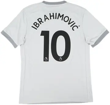 2017-18 Manchester United Third Shirt Ibrahimovic #10 - 10/10 - (M)
