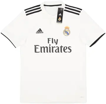 2018-19 Real Madrid Home Shirt (S)