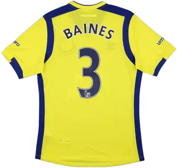 2016-17 Everton Third Shirt Baines #3 (S)