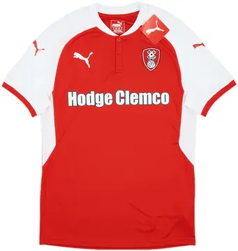 2017-18 Rotherham Home Shirt (S)