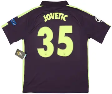 2014-15 Manchester City Third Shirt Jovetic #35 (L)