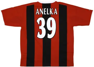 2003-04 Manchester City Away Shirt Anelka #39 (XL)