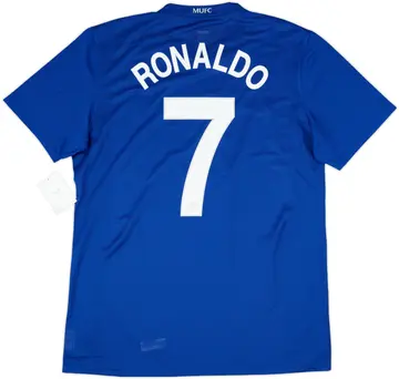 2008-09 Manchester United Player Issue Third Shirt Ronaldo #7 (XL)
