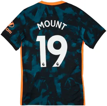 2021-22 Chelsea Third Shirt Mount #19 (S)