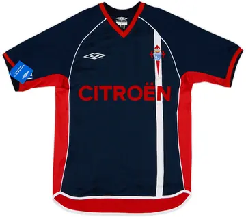2001-02 Celta Vigo Away Shirt (S)