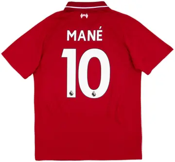 2018-19 Liverpool Home Shirt Mane #10 (M)