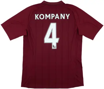 2012-13 Manchester City Away Shirt Kompany #4 (L)