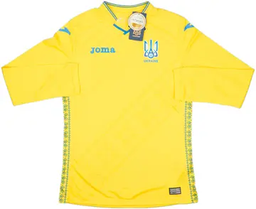 2018-20 Ukraine Home L/S Shirt (S)