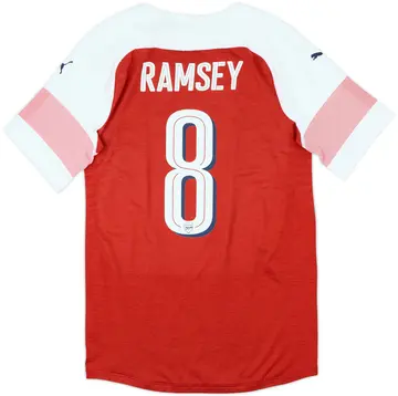 2018-19 Arsenal Player Issue Home Shirt Ramsey #8 (XXL)