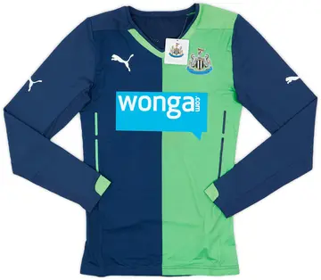 2014-15 Newcastle Player Issue ACTV Fit Third L/S Shirt (L)