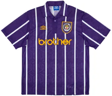 1993-94 Manchester City Away Shirt - 10/10 - (XL)
