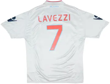 2009-10 Napoli Basic Away Shirt Lavezzi #7 (L)