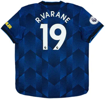 2021-22 Manchester United Authentic Third Shirt R.Varane #19 - 10/10 - (XXL)