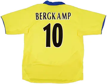 2003-05 Arsenal Away Shirt Bergkamp #10 - 10/10 - (XL)