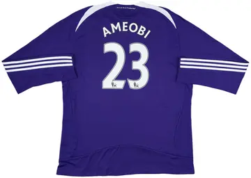 2008-09 Newcastle Away L/S Shirt Ameobi #23 - 10/10 - (XXL)