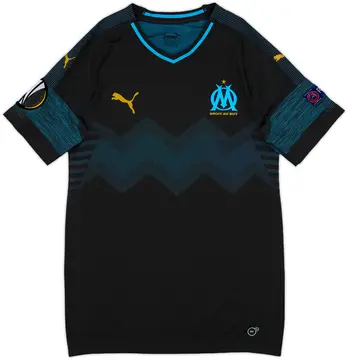 2018-19 Olympique Marseille EvoKnit Player Issue Away Shirt - 10/10 - (XXL)