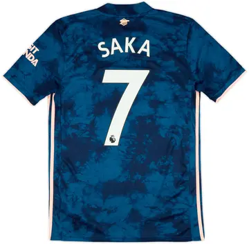 2020-21 Arsenal Third Shirt Saka #7 - 10/10 - (S)