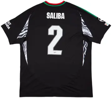 2024-25 Arsenal Away Shirt Saliba #2 (XXL)