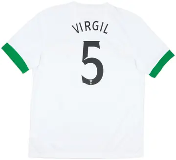 2014-15 Celtic European Third Shirt Virgil #5 - 10/10 - (L)