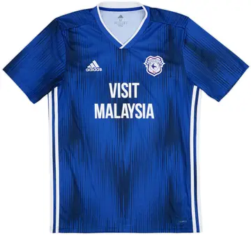 2019-20 Cardiff City Home Shirt - 10/10 - (M)