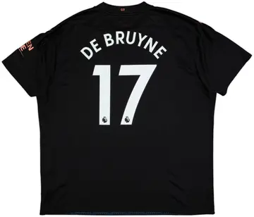2020-21 Manchester City Away Shirt De Bruyne #17 - 10/10 - (3XL)