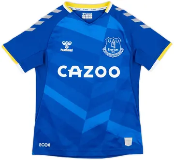 2021-22 Everton Home Shirt - 10/10 - (M.Boys)