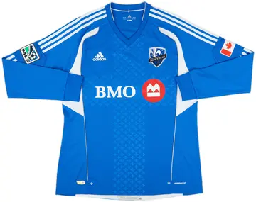 2012 Montreal Impact Authentic Home L/S Shirt - 10/10 - (XL)
