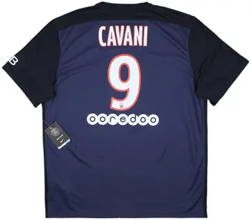 2015-16 Paris Saint-Germain Home Shirt Cavani #9 (XL)