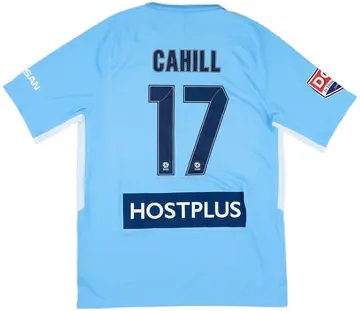 2017-18 Melbourne City Home Shirt Cahill #17 (M)