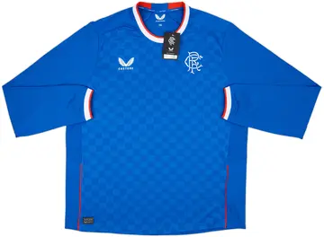 2022-23 Rangers Authentic Home L/S Shirt (XXL)