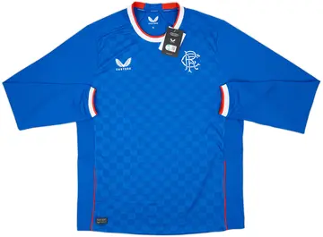 2022-23 Rangers Authentic Home L/S Shirt (XL)