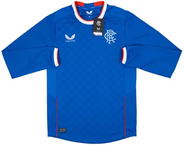 2022-23 Rangers Home L/S Shirt (M)