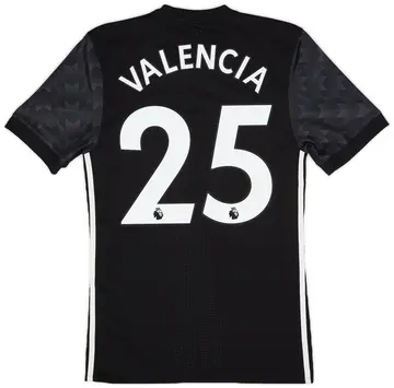 2017-18 Manchester United Away Shirt Valencia #25 (S)