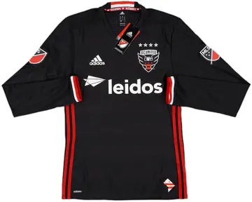 2016 DC United Authentic Home L/S Shirt (S)