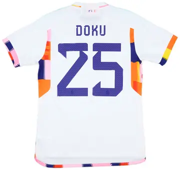 2022-23 Belgium Away Shirt Doku #25 - 10/10 - (M)