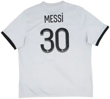 2022-23 Paris Saint-Germain Away Shirt Messi #30 - 10/10 - (XL)