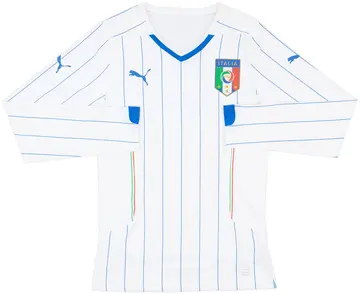 2014-15 Italy Player Issue ACTV Away L/S Shirt - 10/10 - (XL)