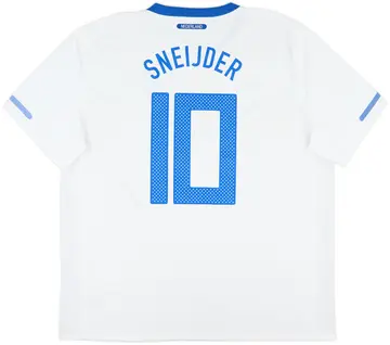 2010-11 Netherlands Away Shirt Sneijder #10 - 10/10 - (XXL)