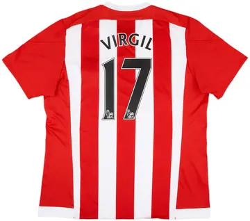 2015-16 Southampton Home Shirt Virgil #17 - 10/10 - (XL)